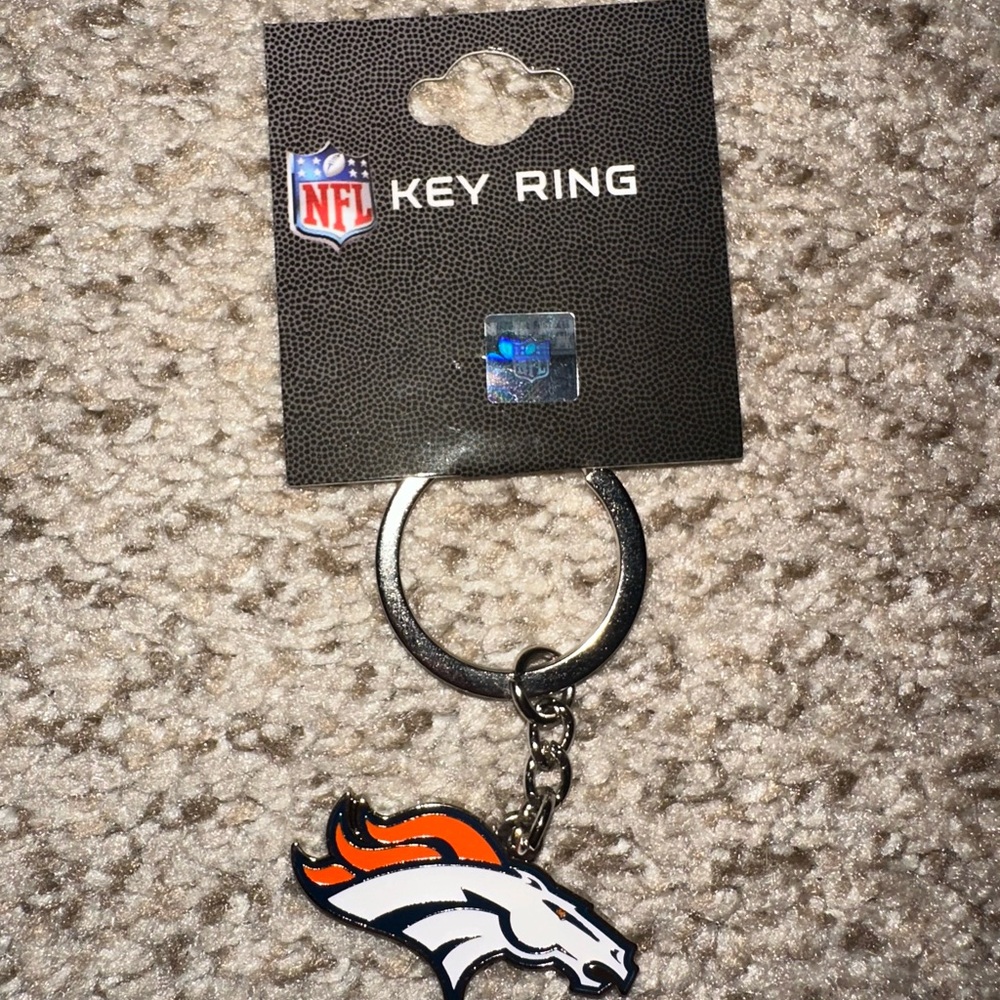 Denver Broncos Key Ring
